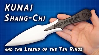 Kunai from "Shang-Chi and the Legend of the Ten Rings" from wooden rulers without power tools