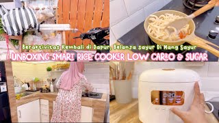 Beraktivitas Lagi Di Dapur, Masak Nasi dengan Smart Rice Cooker Low Carbo & Sugar