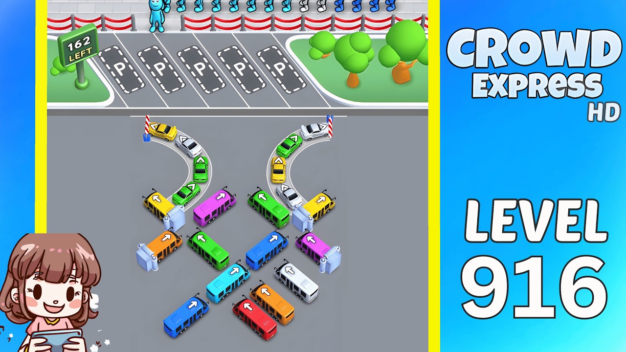 Crowd Express Level 916 Solution Walkthrough