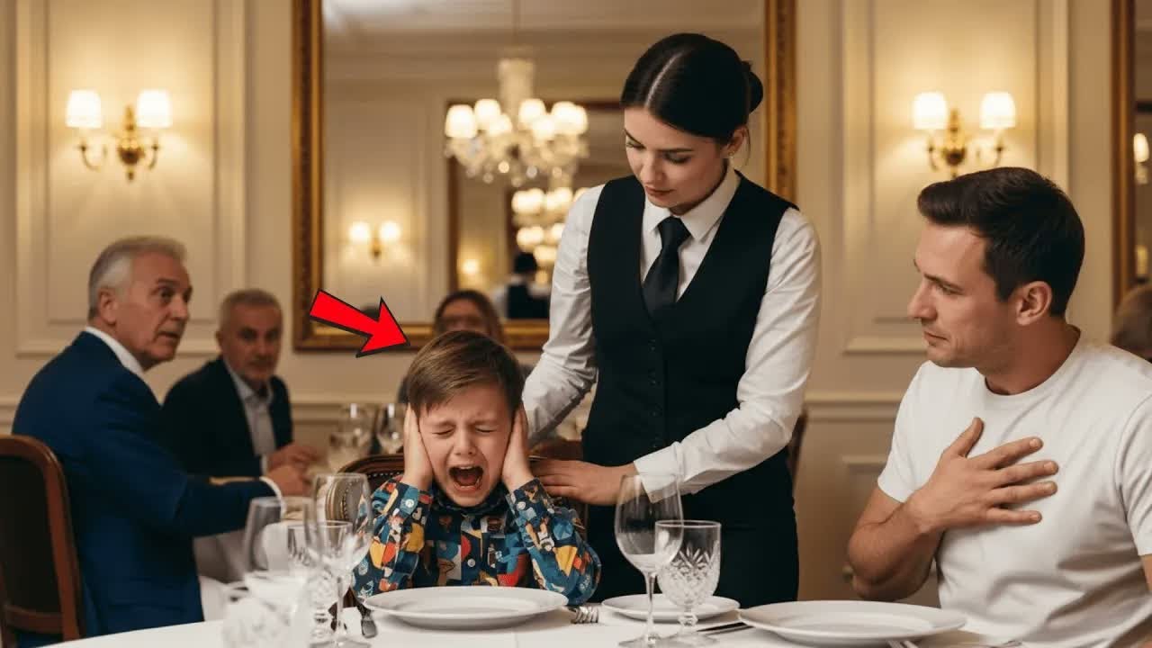 Il Figlio Autistico Del Miliardario Urlava Al Ristorante… Finché Una Cameriera Fece L’Impensabil