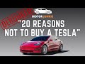 Debunking Motor Junkie's "20 reasons why not to buy a Tesla"