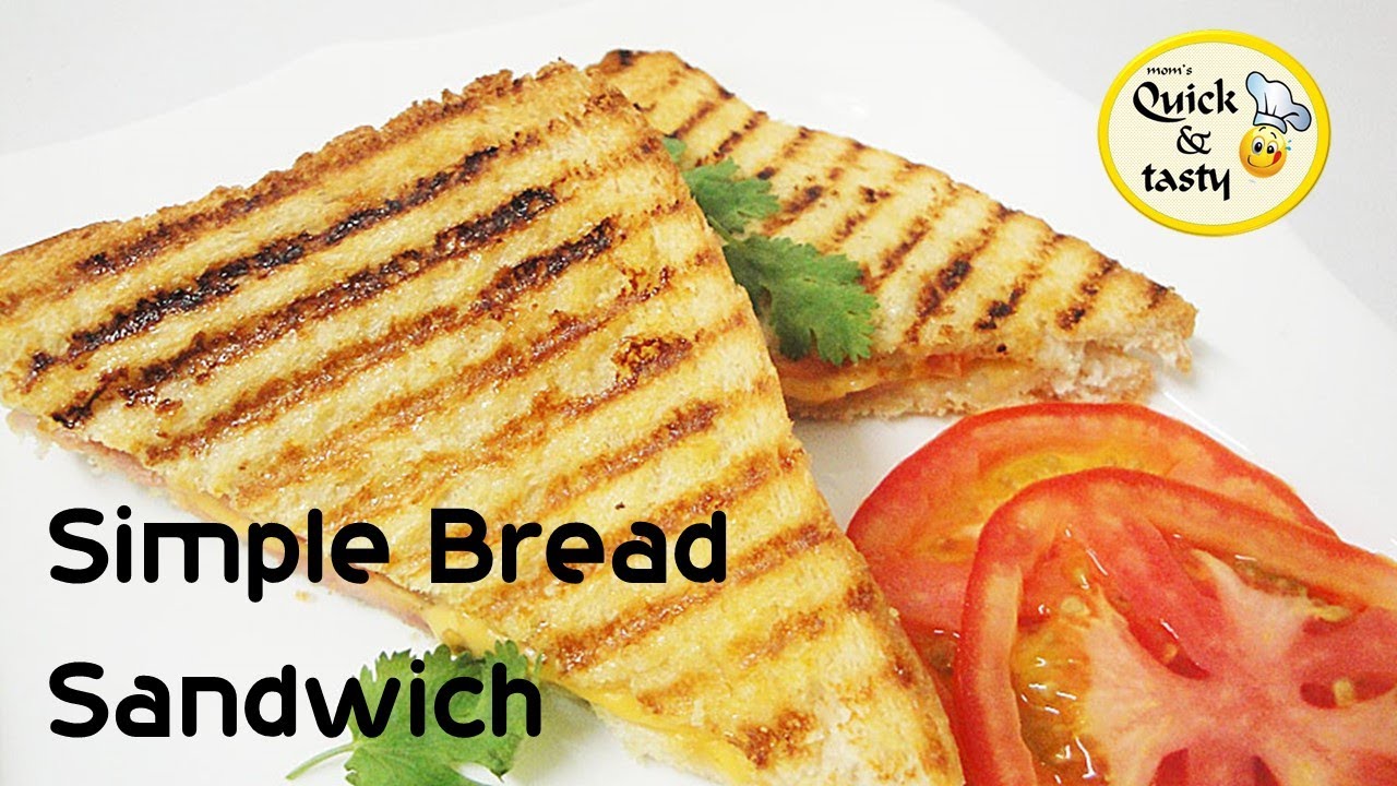 Simple Bread Sandwich recipe Healthy sandwich recipe How to make bread sandwich YouTube