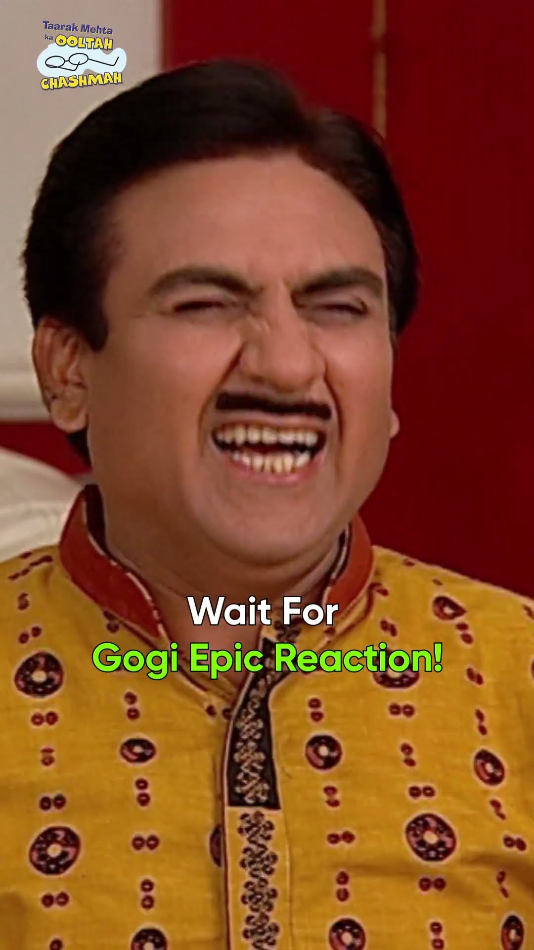 Wait for gogi epic reaction!#tmkoc #relatable #comedy  #funny #shorts  #funnyvideo #iphone