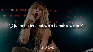 Taylor Swift - Who’s Afraid of Little Old Me? // Sub.Español