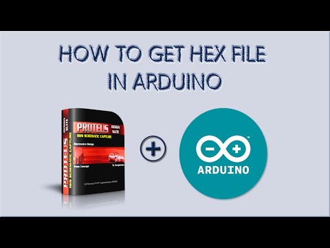 How to get HEX file in Arduino SIMULATE IN PROTEUS