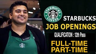 starbucks starbucks job how to get a job at starbucks part time job at starbucks JOB