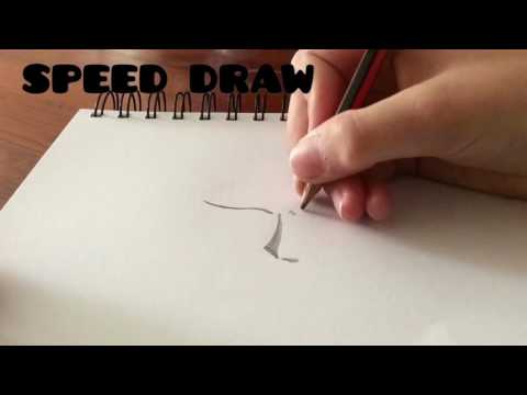 |Speed Draw| Intense Manga Boy
