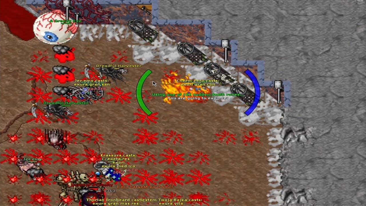 Tibia Boss Goshnar's Cruelty - YouTube