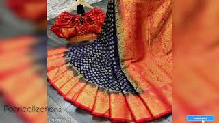 Banarasi Silk Saree | Designer Party Wear Sarees |Saree online shopping | Amazing Saree Collections screenshot 3