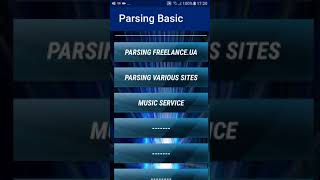 KS- Android portfolio app - news parsing location sending emails calling screenshot 5