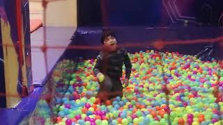 🎉 Aazz Bouncing into Fun! Trampoline & Ball Pit Adventure 🟡🔴 | 6
