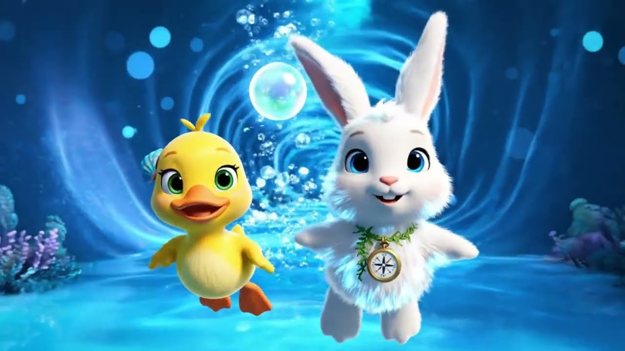 Lumo & Pipi’s Magical Ocean Adventure 🌊 | Fun Animal Story for Kids | Bedtime Story