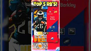 *new* TOP 5 BEST Running Backs in MADDEN 25! Must HAVE HB'S in MUT 25! #mut25 #Madden25