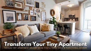 Brilliant Tiny Apartment Decor Ideas Chic & Functional Decor for Every Space