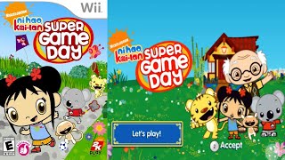 Nickelodeon Ni Hao, Kai-Lan: Super Game Day (Wii, 2009) longplay