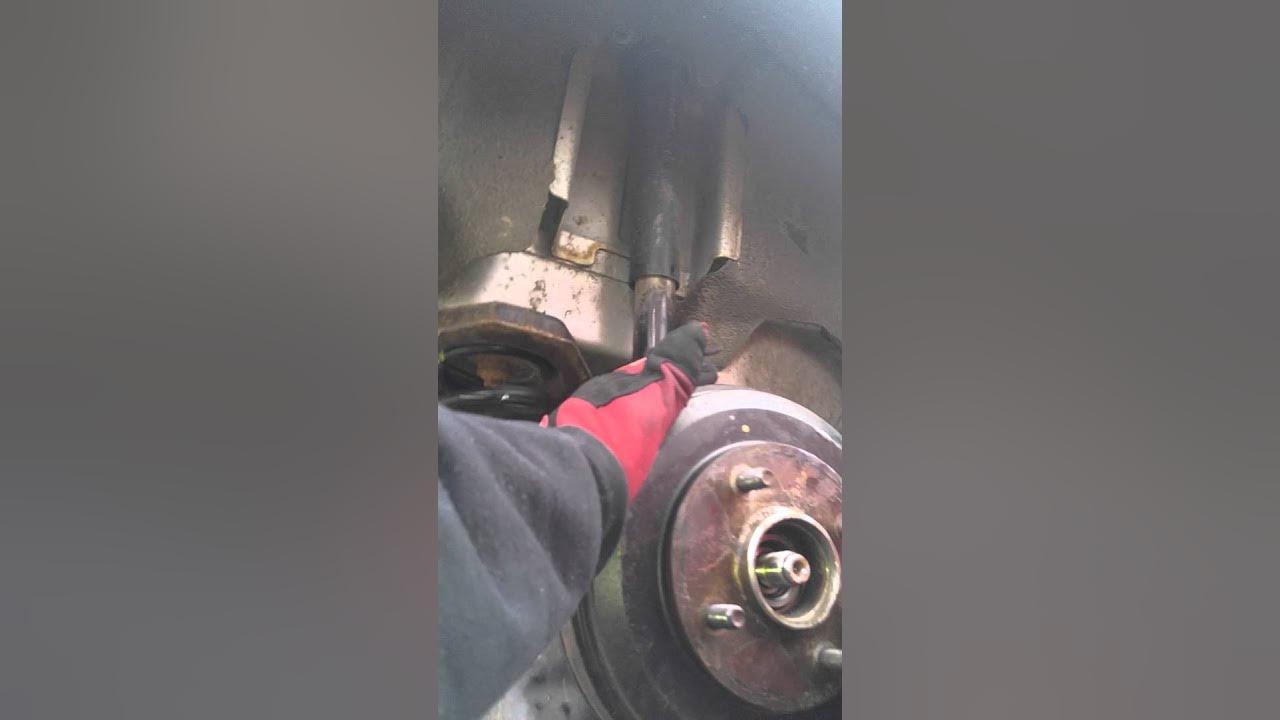 2008 2009 2010 ford focus rear brake drum removal YouTube