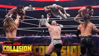 The Dogs Vs Místico & Jetspeed - Aew World Trios Les Match Highlights Aew Collision, 41126