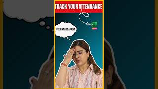 Track Present & Absent Days in Excel Using Checkboxes.  #excel #spreadsheetmagic #exceltips