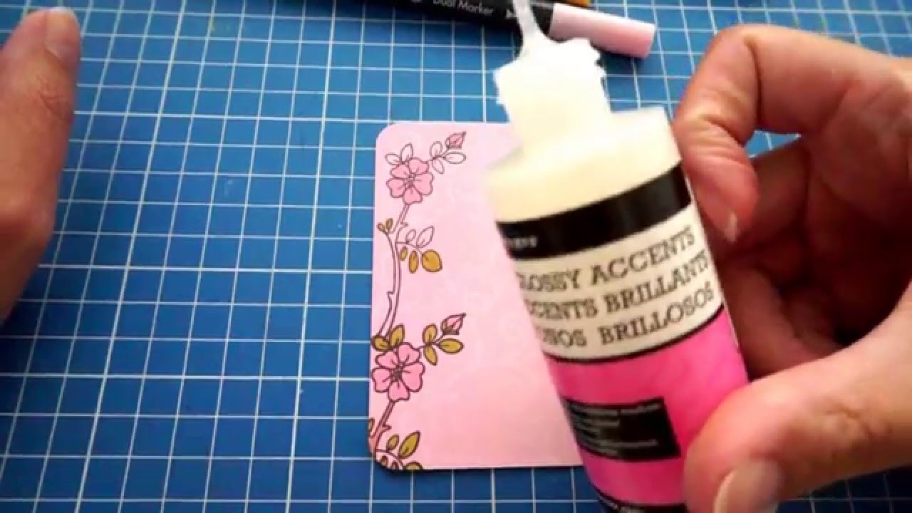 Glossy Accents et feutres Memento: comment les utiliser ensemble?