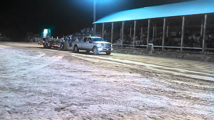 Jason Jorgensen work stock pull, Montpelier, ID