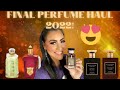 FINAL PERFUME HAUL OF 2022 | FINALLY GOT MY DREAM VANILLA! #fragrances #perfumehaul