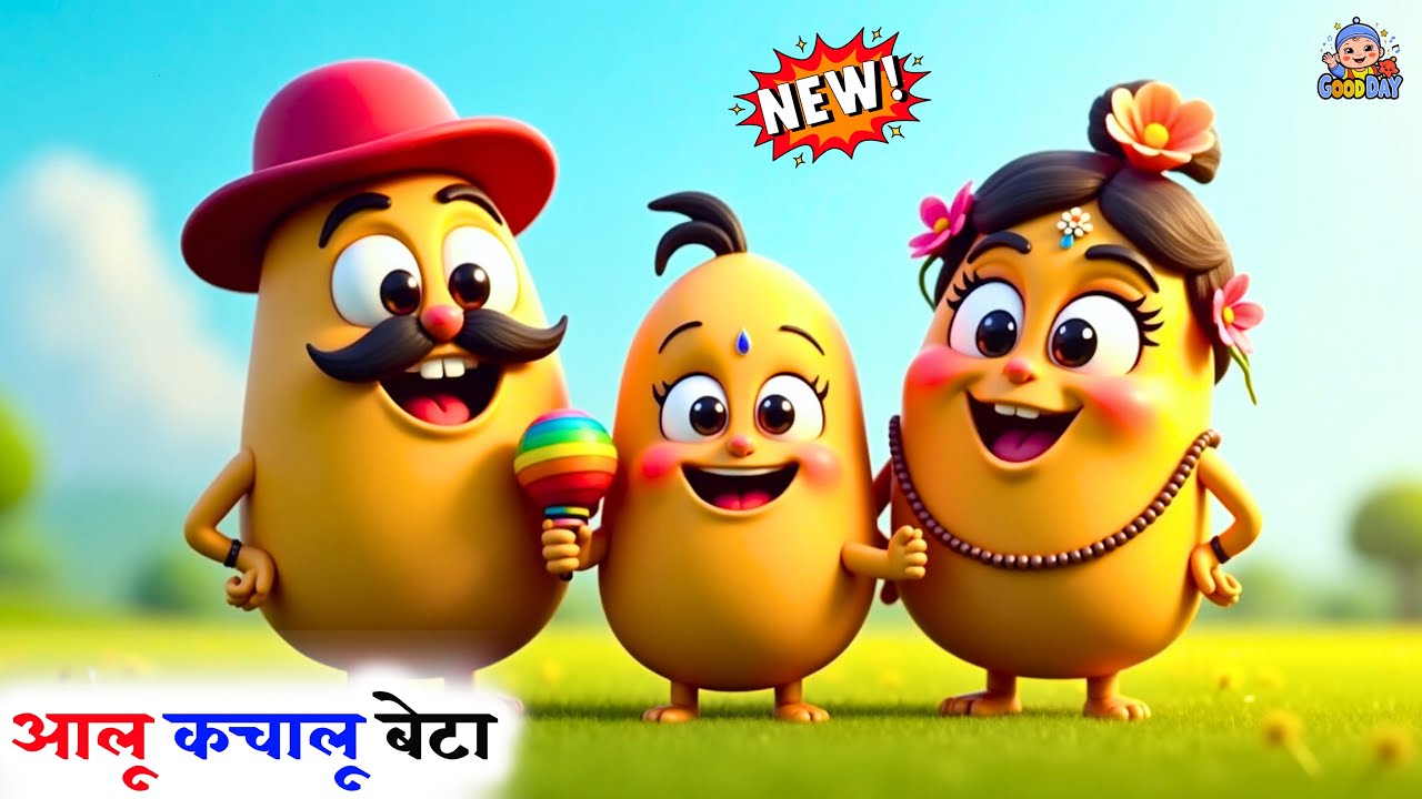 Aalu Kachaku Beta | Popular Hindi Rhymes for Kid |आलू कचाकु बेटा बच्चों की कविता | Good Day