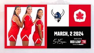 SFU Women's Basketball: Red Leafs vs Western Washington University - March 2nd, 2024