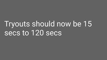 Clan vortex tryouts rule update