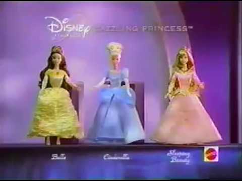 Disney Dazzling Princess Dolls Commercial 2001 