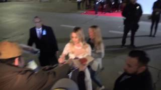 Kaley Cuoco attends the premiere of 'Why Him?' in Los Angeles, CA