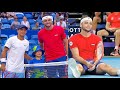 Taylor Fritz smashes racket in frustration after shock Baez defeat