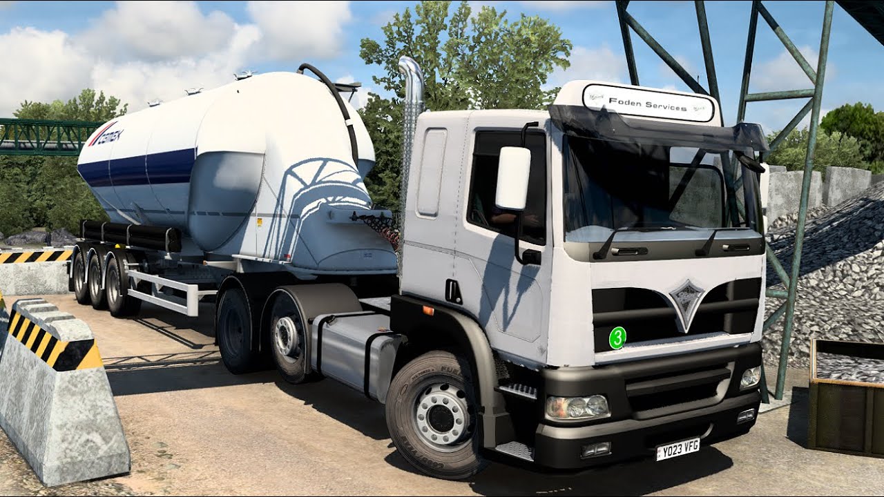 Foden Mod Ats 2 ETS 2 foden alpha 3000 cemex promods 2.66 - YouTube