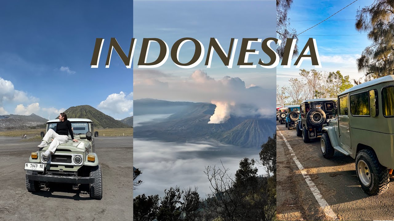 Bromo IJEN volcano in indonesia | เที่ยวภูเขาไฟโบโม่ ปล่องภูเขาไฟไอเจน ที่ทุกคนต้องมาให้ได้