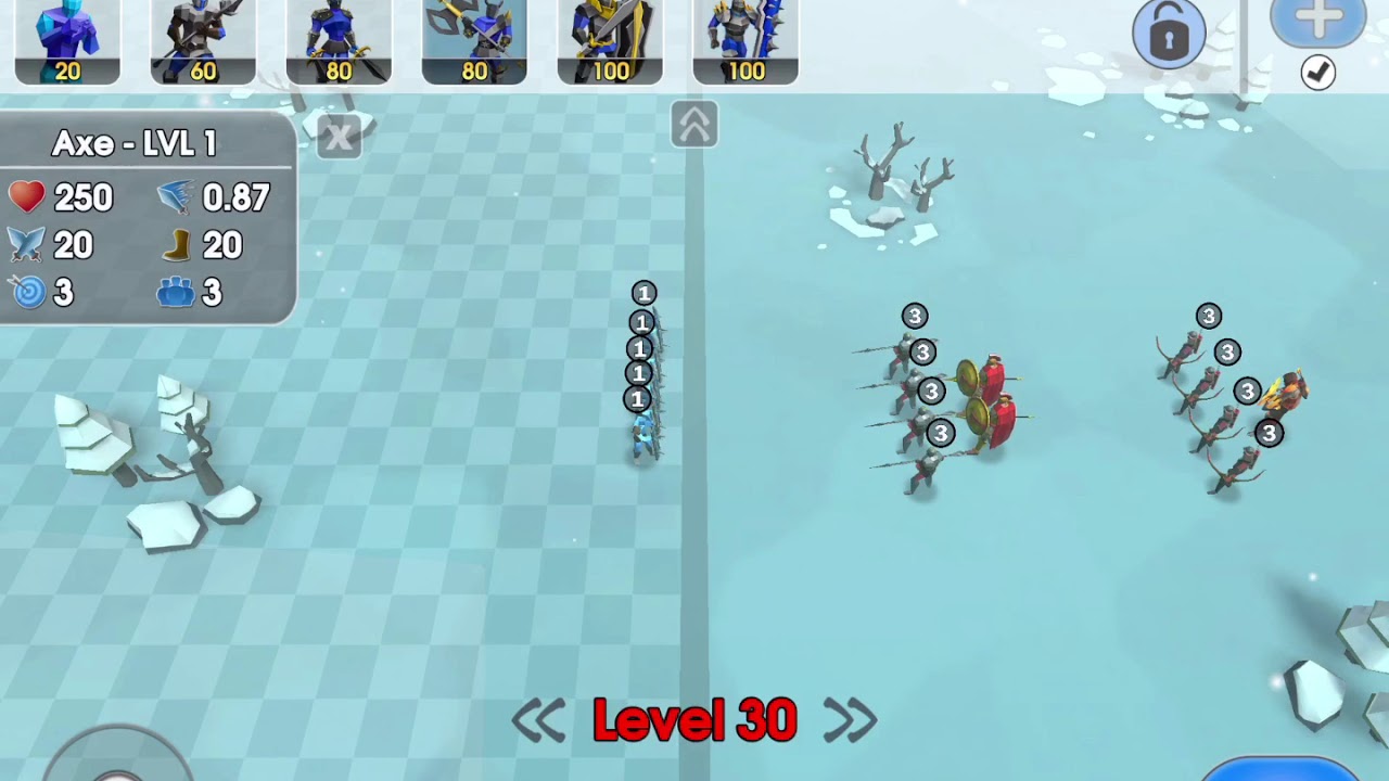 Epic Battle Simulator 2 level 30 walkthrough