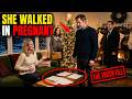 At Christmas, He Signed in Tears — Until the Real Pregnant Woman Walked In