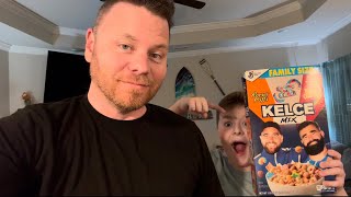 Celebrity KELCE Mix Cereal Review! Net Worth