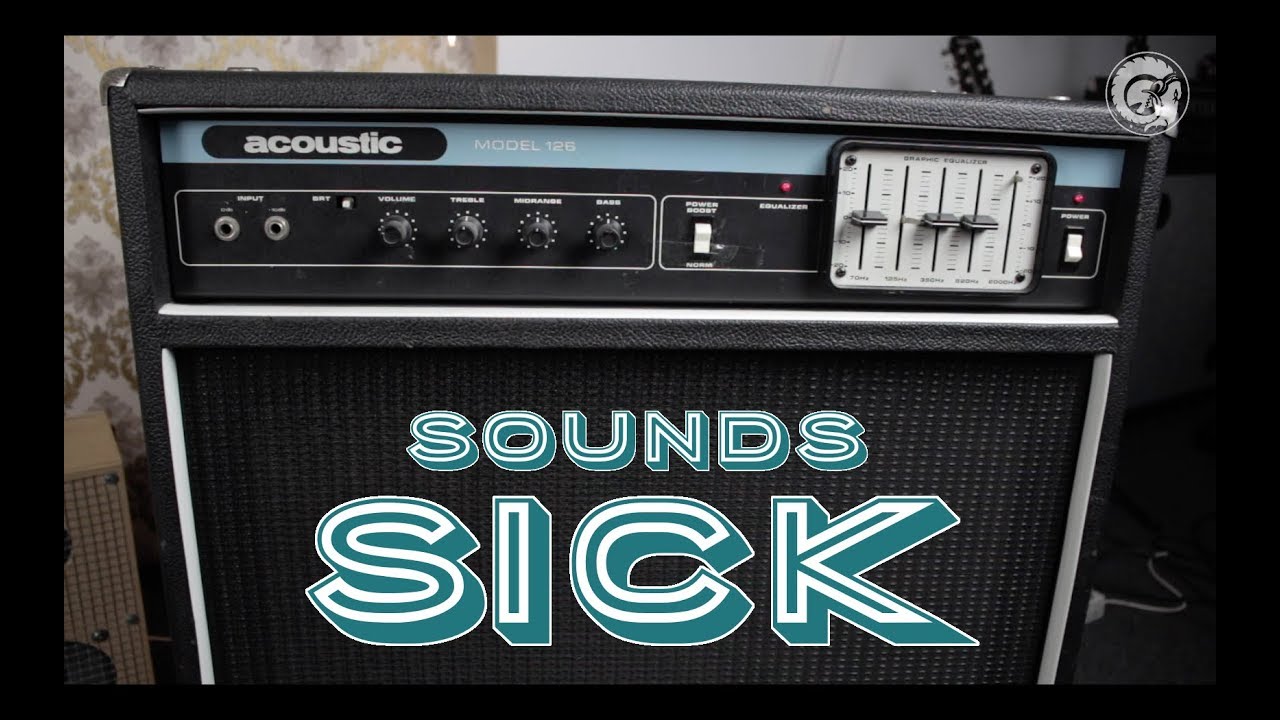 acoustic Model 126 ベース用アンプ Sounds Sick Episode 27: Acoustic 126 (Acoustic Control