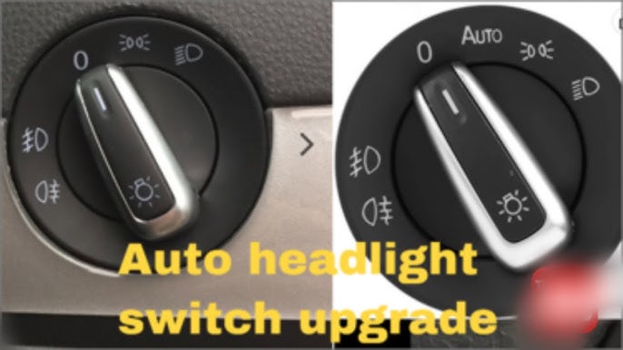 VW Golf 5 világítás kapcsoló csere. - YouTube