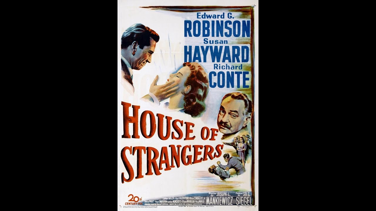 House of Strangers (1949) - Edward G. Robinson, Richard Conte | Classic Film Noir | Full Movie