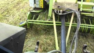 Class 255 baling silage 2nd September 2014
