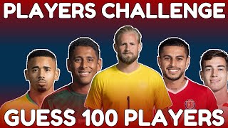GUESS 100 FOOTBALL PLAYERS IN 3 SECONDS | FOOTBALL PLAYERS QUIZ 2023
