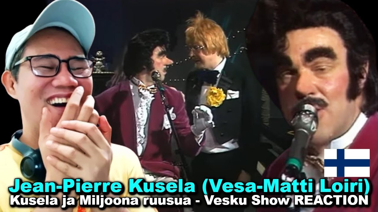 Jean-Pierre Kusela - Kusela ja Miljoona ruusua - Vesku Show REACTION
