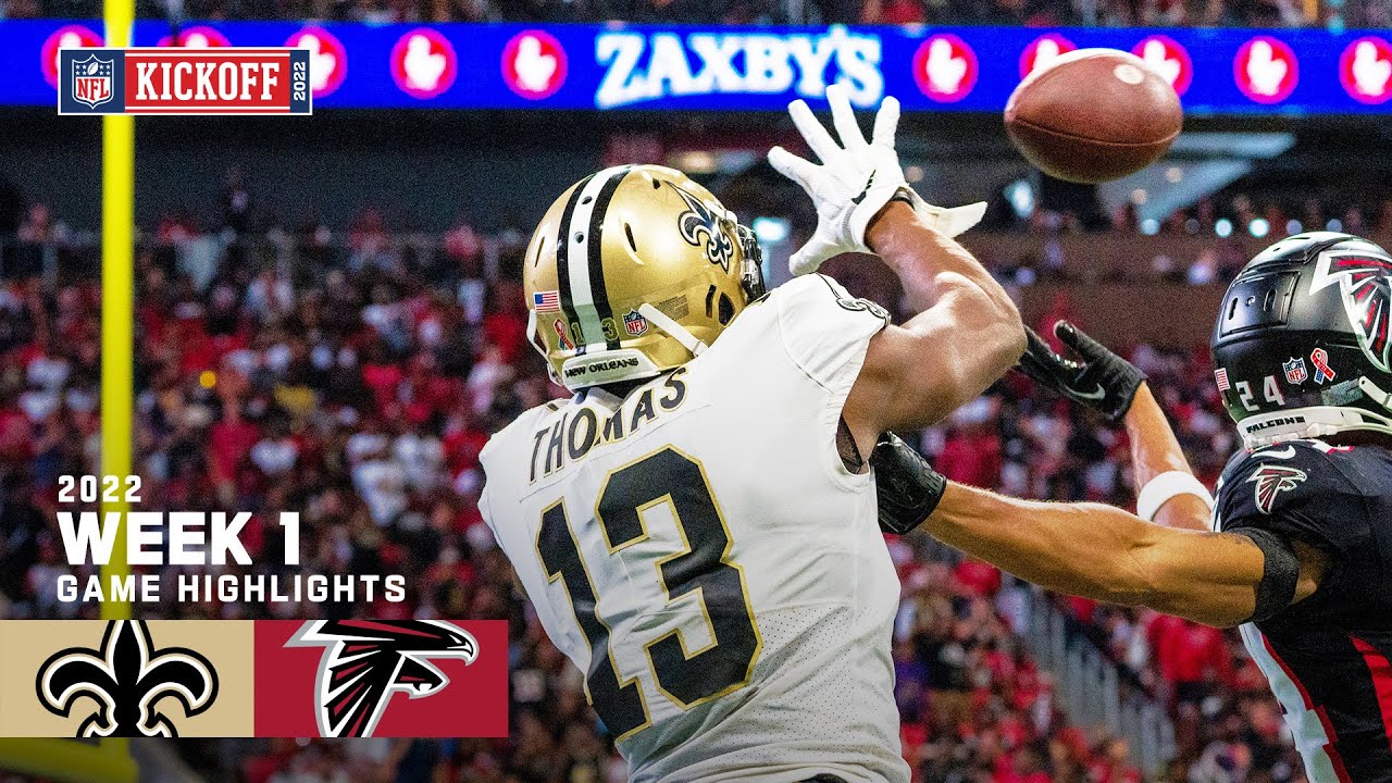 Halftime update: New Orleans Saints 14, Atlanta Falcons 3 | 2022 ...