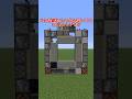 【マイクラ】最小サイズ3×3ピストンドアの作り方【ゆっくり実況】
