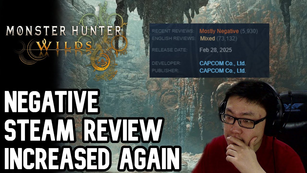 MH Wilds Steam Review is Tanking Again in Title Update 3... | Monster Hunter Wilds | モンスターハンターワイルズ