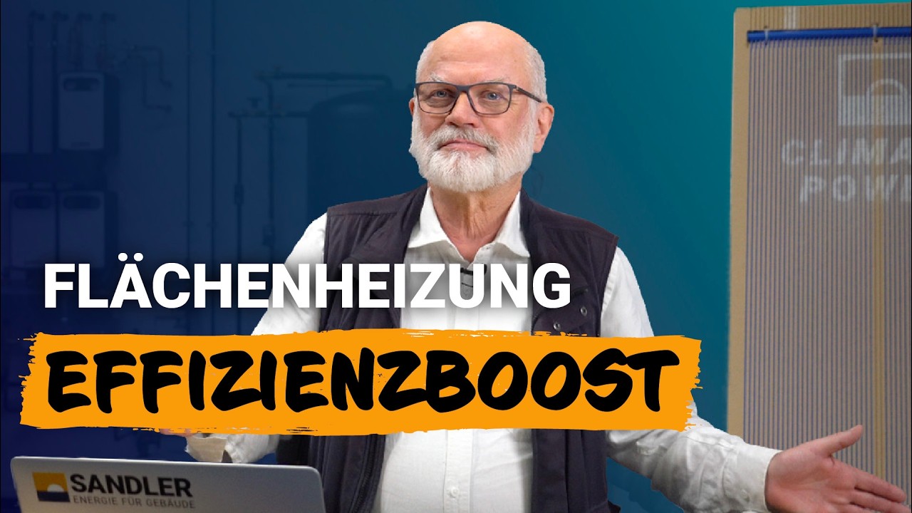 Warum ClimatePower effizienter ist, als eine konventionelle Flächenheizung