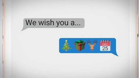 After Effects Template: Text Messaging Holiday Greeting