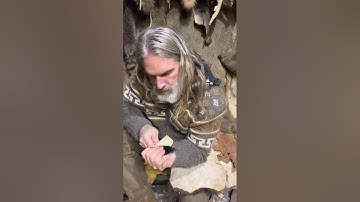 Obsidian Dagger In Antler