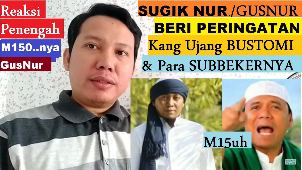 Download Ust Ujang Bustomi Buka Suara Tantang Sugi Nur Raharja Mp3 Mp4 3gp Flv Download Lagu Mp3 Gratis
