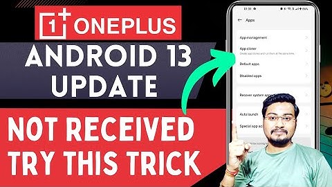 Update Nahi Aa Raha Hai Kya Kare?|Android13 stable Update Not Received OnePlus Nord2|Update Not Come